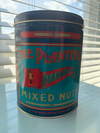 Limited Edition Vintage Planters Mixed Nuts Tin
