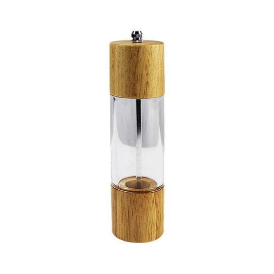 Benobby Kids - Salt and Pepper Grinder, Manual Wooden Salt Mill with Ceramic Grinding Core Like Coffee Grinders Spice Grinder, High Capacity and