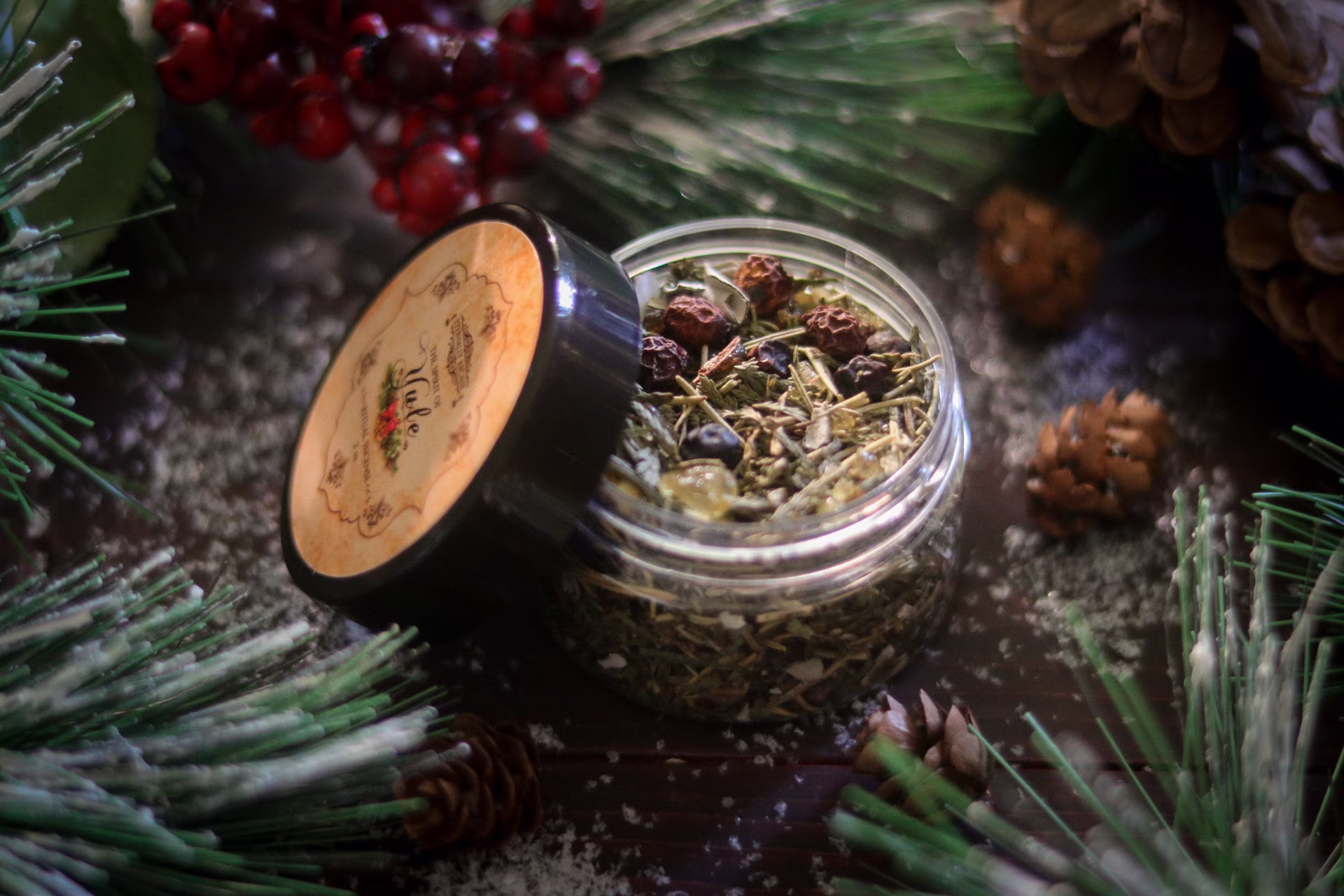 The Spirit Of Yule™ Ritual Incense | Yuletide Loose Winter Solstice Blend Wiccan Pagan Holiday Witch