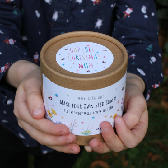 Mum's Christmas Make Your Own Bee Seed Bomb Kit