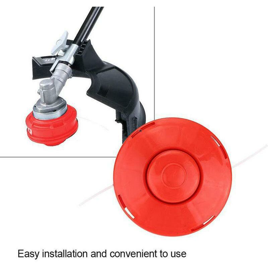 3 Pack Universal Brush Cutter Head - A6481 Nylon Replacement Spool Trimmer Brush Cutter Cutting Head M10 X 1.25