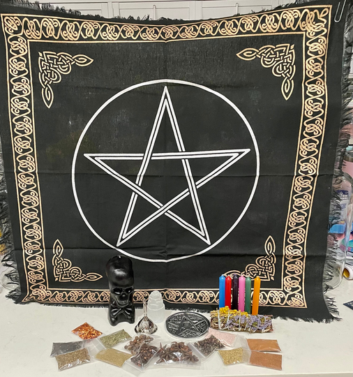 Complete Altar Kit For Beginner Or Travel