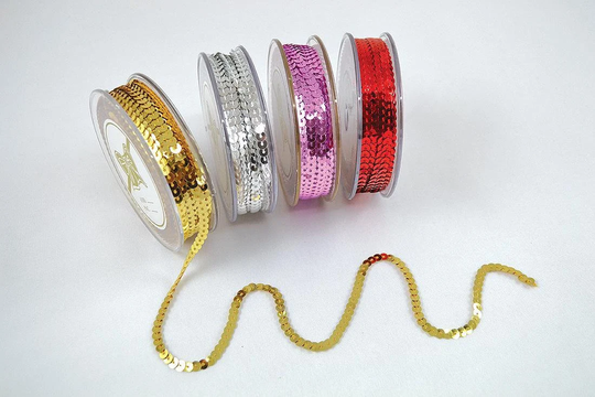Slim Sparkle Trim With Sequin By The Yard Christmas String Seasonal Holiday Decoration Diy Ornaments Material