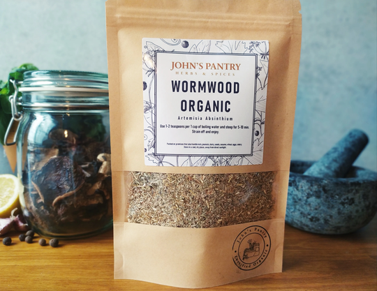 Organic Wormwood Herb Tea | Artemisia Absinthium 100% Natural , 50G, 100G, 250G Free P&p