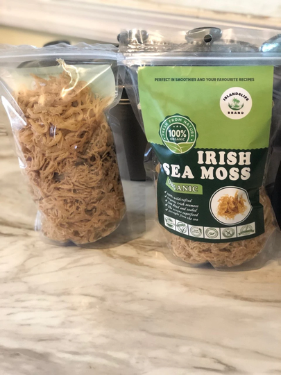 Whole Leaf Irish Sea Moss - 100% Pure Raw Natural Wildcrafted Superfood Wholesale Bulk