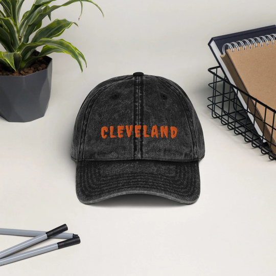 Cleveland Vintage Cotton Twill Cap, Football Season, Cleveland Browns