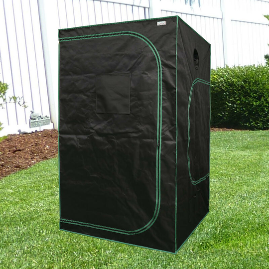Livingandhome - Hydroponic Grow Tent Indoor Plant Growth Systems Obersevation Box,100x100x180CM