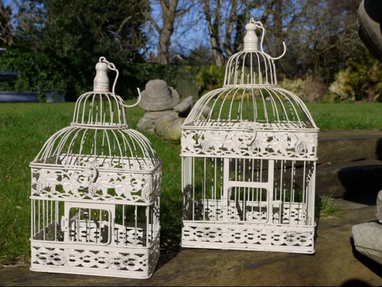 French Style Shabby Chic Hanging Baskets Pots Planters All Summer Long