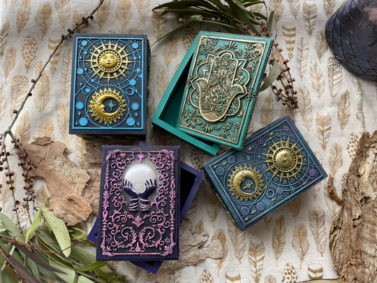 Witches Accessories Box - Trinket Secret Keeper Jewellery