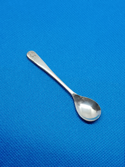 Condiment Spoon Epns ~ Mustard Salt 7cm | D