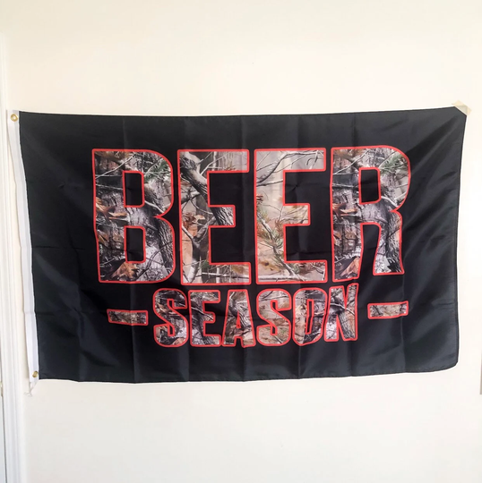 Flag - 3x5 Foot Beer Season Free Shipping
