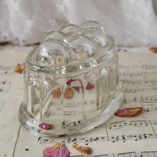 Vintage Glass Jelly Mould