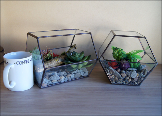 Two Different Size Windowsill Planters