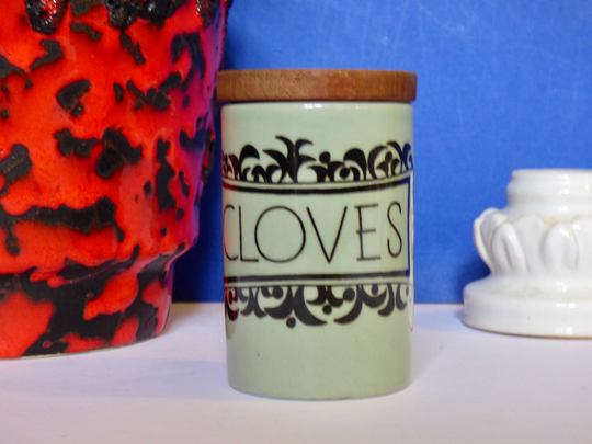 Rorstrand Kulinar Sweden Herb Jar Cloves Vintage Scandinavian