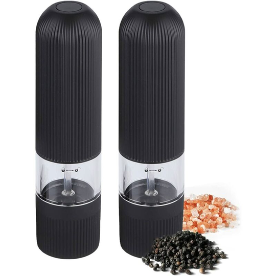 Perle Rare - Electric Gravity Salt and Pepper Grinder - Durable - For Home and Restaurants