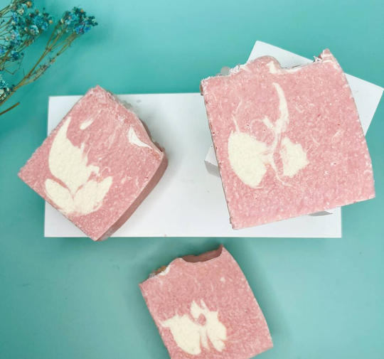 Pink Himalayan Salt Soap Bar