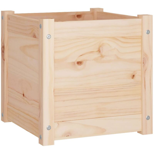 Vidaxl - Garden Planter 40x40x40 cm Solid Pinewood Brown