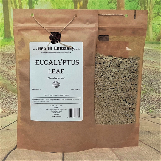 Eucalyptus Leaf/L Loose Herbal Tea Health Embassy
