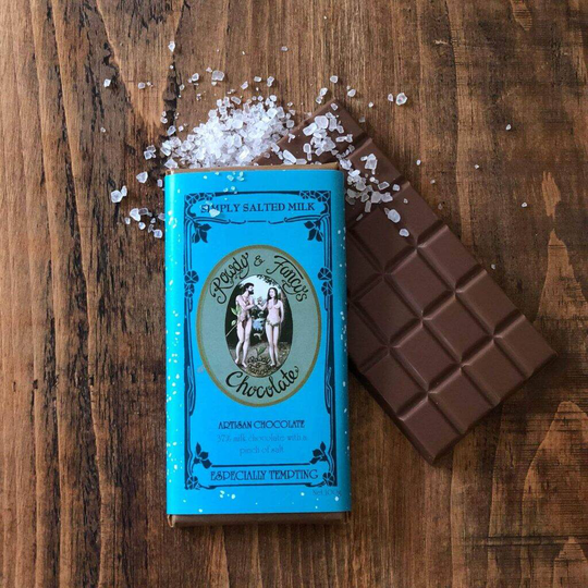 Simply Salted Organic Milk Chocolate Bar