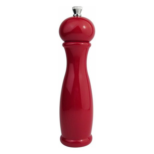 Pepper pepper sea salt grinder manual beech wood grinding bottle black pepper seasoning bottle Dark red H216