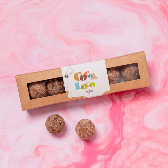 Milk And Dark Chocolate Salted Caramel Truffles