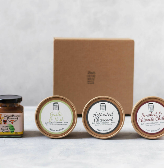 Vegan Cheese And Moroccan Chutney Gift Box
