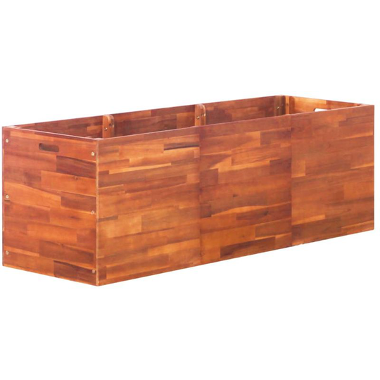 Hommoo Garden Planter Acacia Wood 150x50x50 cm VD28251