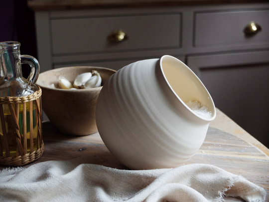 Handmade Ceramic Salt Cellar