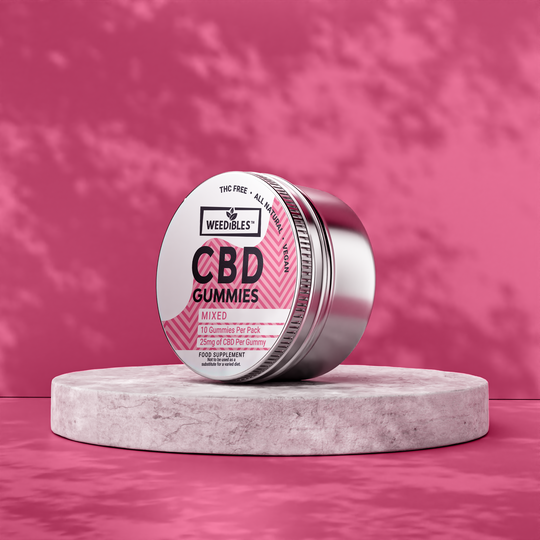 Weedibles Mixed 25mg CBD Soft Gummies