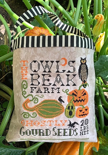 Halloween Seed Sack By Carriage House Samplings