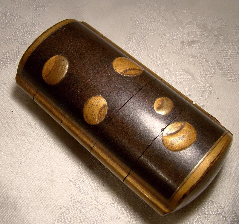 Late 18Th-Early 19Th Century Japanese 5 Compartment Inro