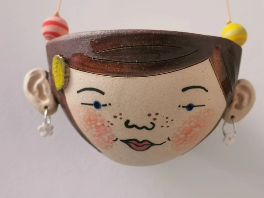 Ceramic Hanging Planter- Coco - Indoor Planter Succulent