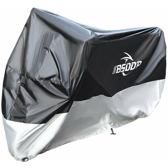 200*90*100 Motorcycle Cover with Keyhole¨C All Season Waterproof Outdoor Protection Against Dust, Debris, Rain and Weather(M-XXXXL) Oxford cloth