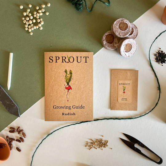 Grow Your Own Radish Seeds Gift Set