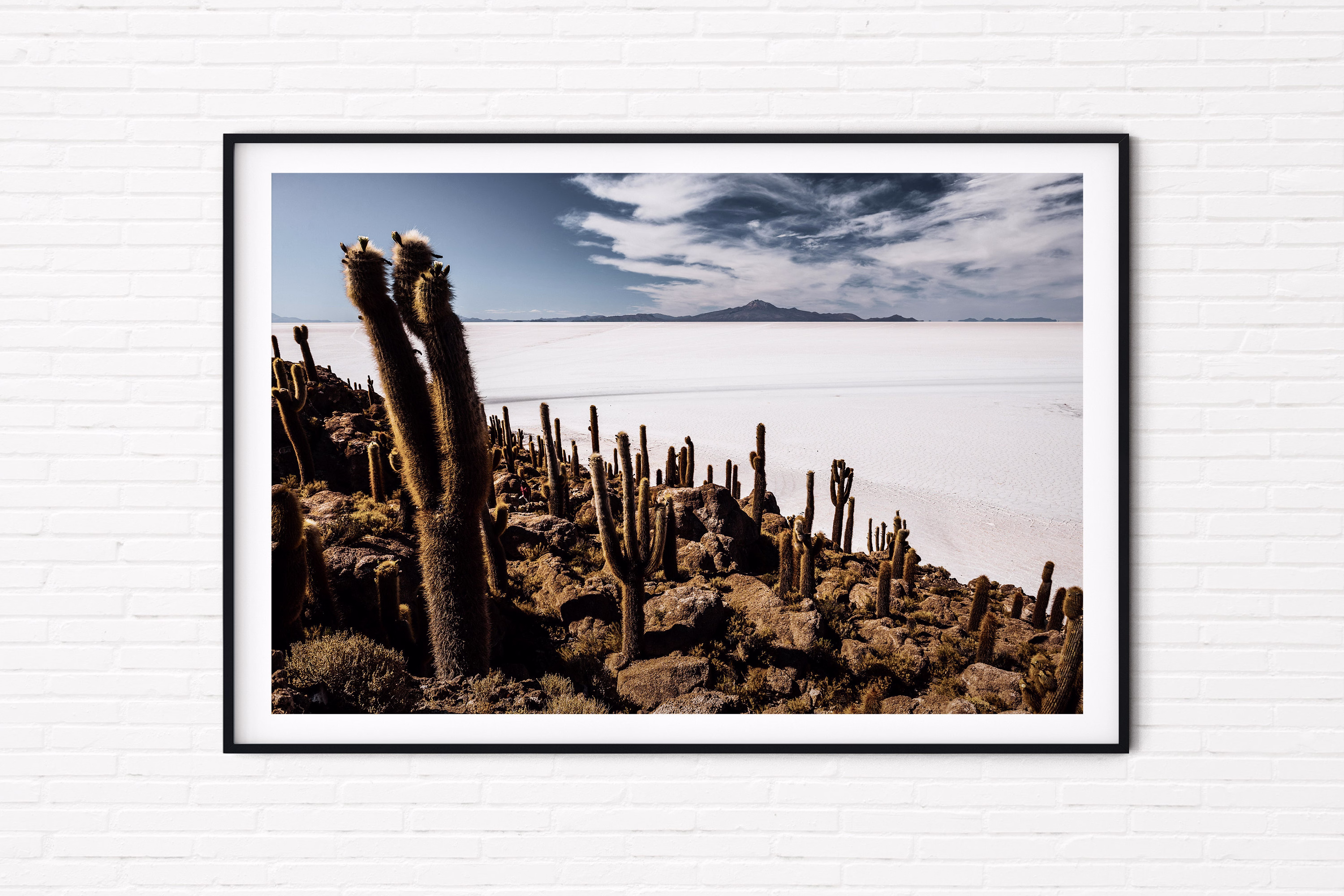 Uyuni Salt Flats Photo Print | Bolivia Wall Art Landscape Photography South America Scenery Boho Bohemian Home Decor Travel Gift