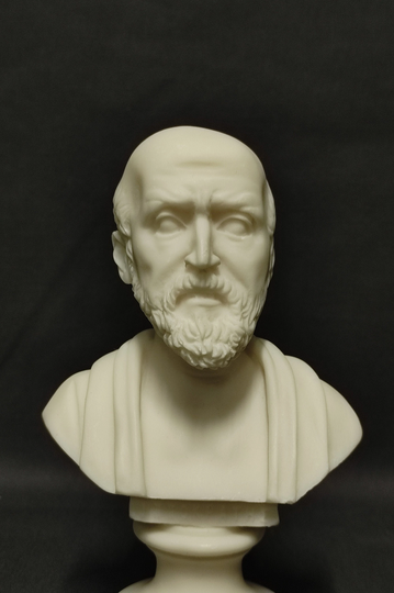 Hippocrates The Greek Physician Father Of Medicine Alabaster Bust Gifts Idea 14 cm 5.51 Inches