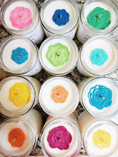 Mississippi Collection Glass Candles | Ms Mud Rotten Bayou Fields Hospitality Diamondhead Ship Island Sunday Mornings