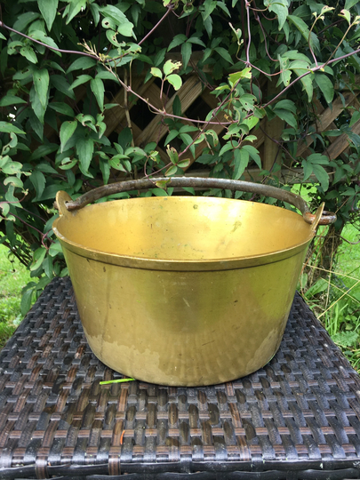 Vintage Brass Jam Pan/Planter