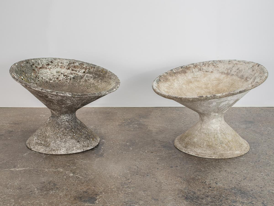 Willy Guhl Off-Kilter Planters