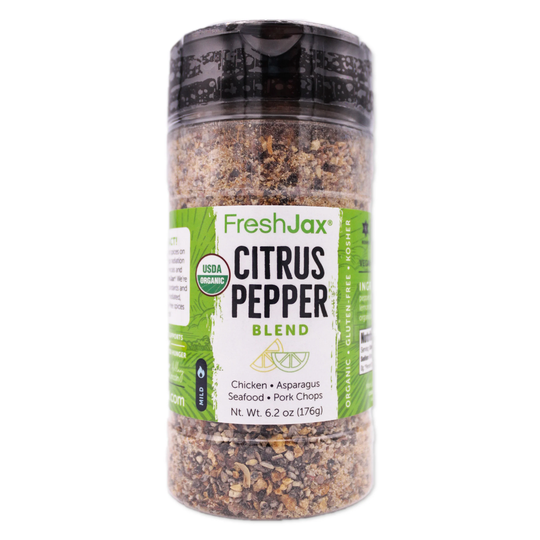 Citrus Pepper Organic Herb & Spice Seasoning - Freshjax