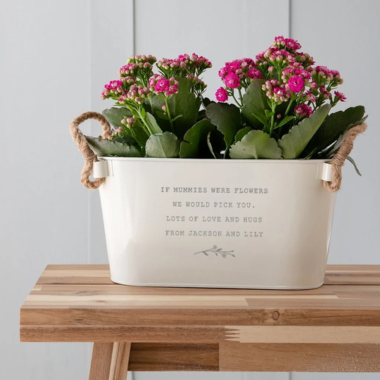 Personalised Flower Planter
