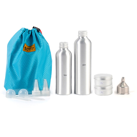 Hikeman - Outdoor Empty Seasoning Bottles Boxes Spice Shakers Jars with Storage Bag for Camping bbq Picnic,Type f - Type f