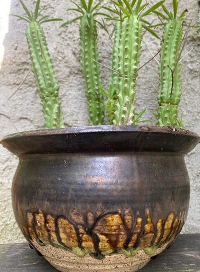 Brown & Bronze Planter