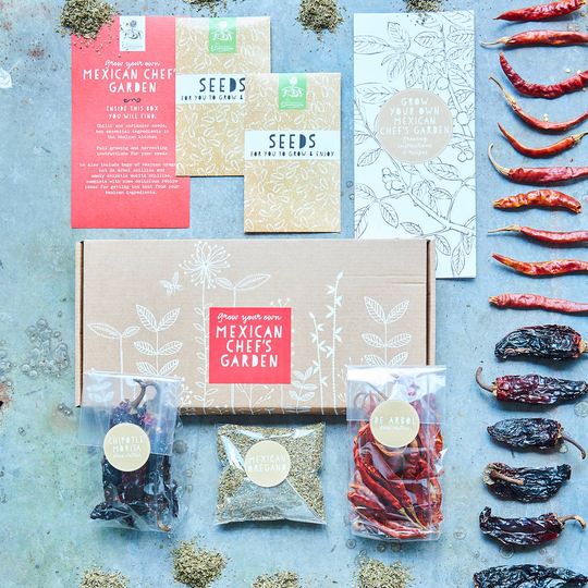 Grow Your Own Mexican Chef's Garden Kit