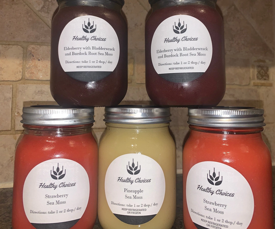 Wildcrafted Sea Moss 16 Oz. Of Dr. Sebi's Grade Moss, 1 Month Supply - Kids Approved - Add Bladderwrack & Burdock Root Upon Request
