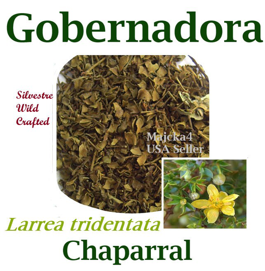 Gobernadora 4 Oz Hierbas Chaparral Larrea Tridentata Herbs