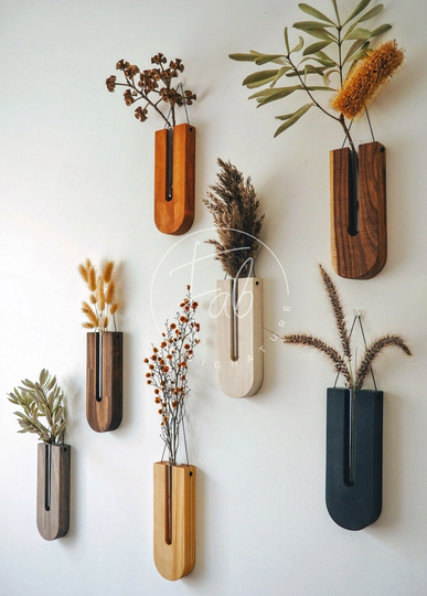 Wall Decor/Propagation Station Wooden Vase/ Planter Indoor Hanging Planter/ Gifts For Her/ Plant Lovers