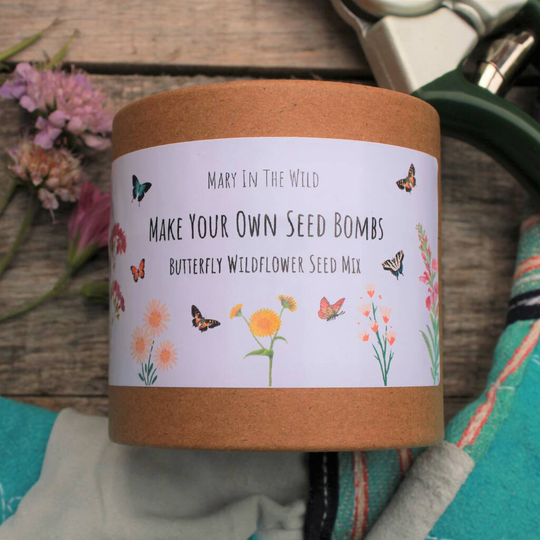 Make Your Own Butterfly Friendly Seed Bombs