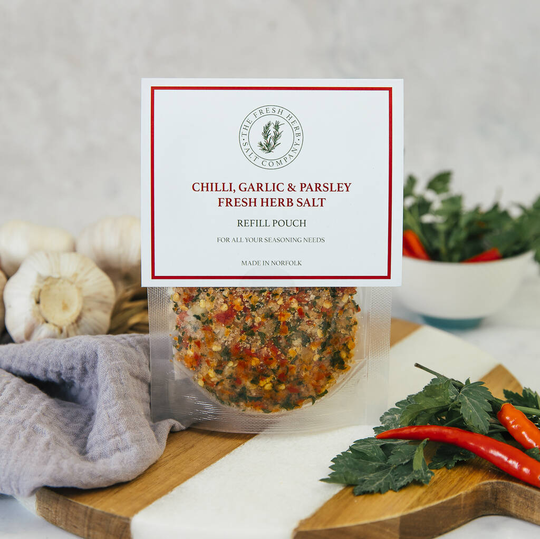 Chilli Garlic Parsley Herb Sea Salt Seasoning Refill