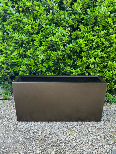 Bronze Extra Large Tall Indoor/Outdoor Metal Garden Planter